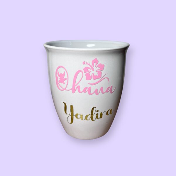 Taza personalizable con imagen nombre personalizado