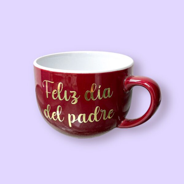 Taza con dedicatoria y nombre de 750 ml - Image 4