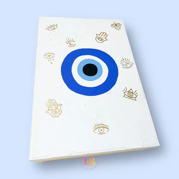 Caja personalizada de ojo turco