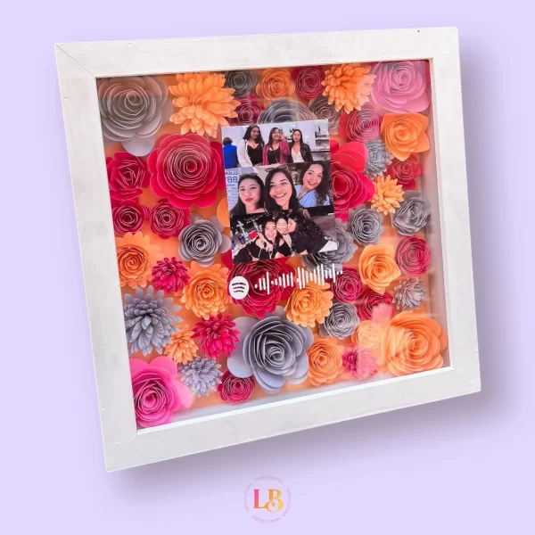 Shadow box “Jardin floral” - Image 3