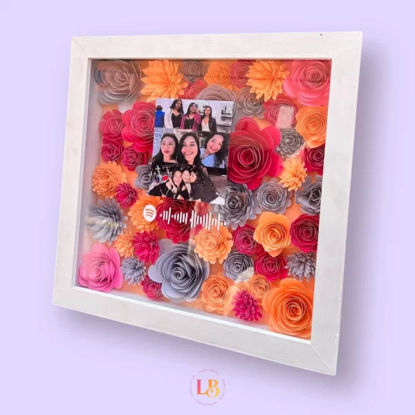 Shadow box “Jardin floral” - Image 2