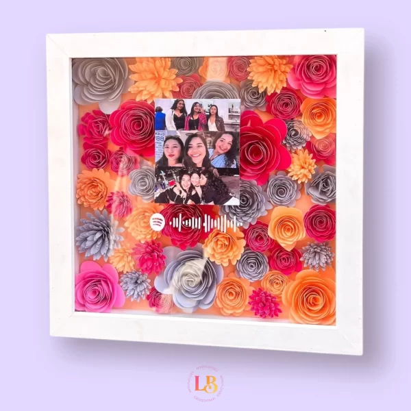 Shadow box “Jardin floral” - Image 4